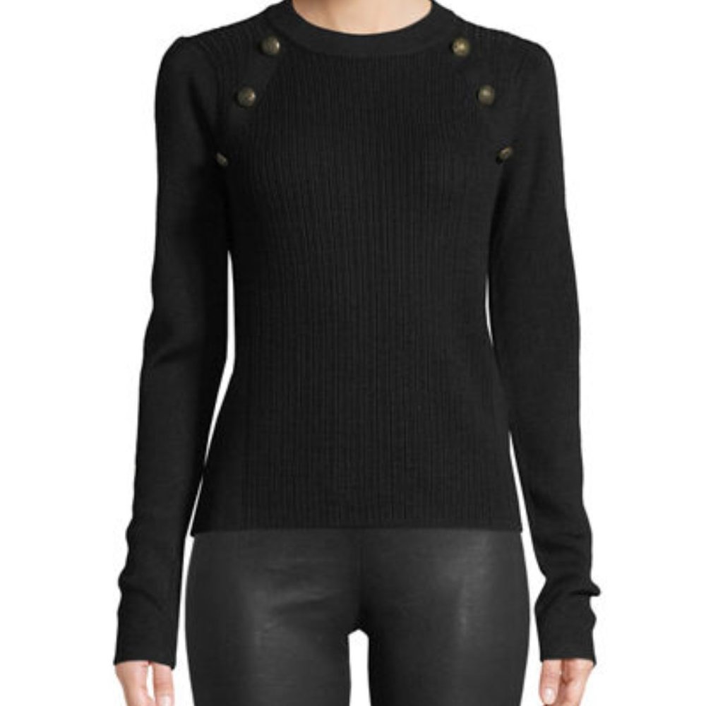 Veronica Beard Simi Sweater, Black
